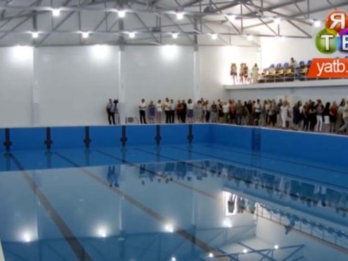 Технічний запуск басейну олімпійського стандарту відбувся у Херсоні